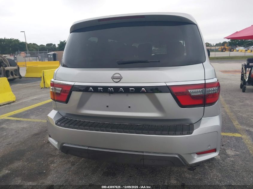 2021 Nissan Armada Sv 2Wd VIN: JN8AY2AC7M9147066 Lot: 43897625