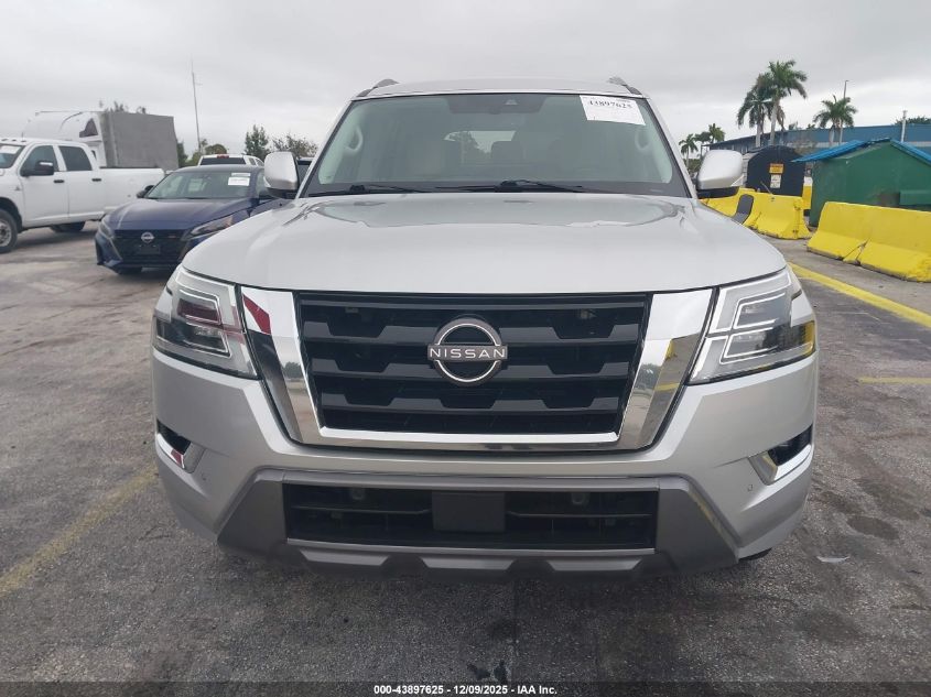 2021 Nissan Armada Sv 2Wd VIN: JN8AY2AC7M9147066 Lot: 43897625