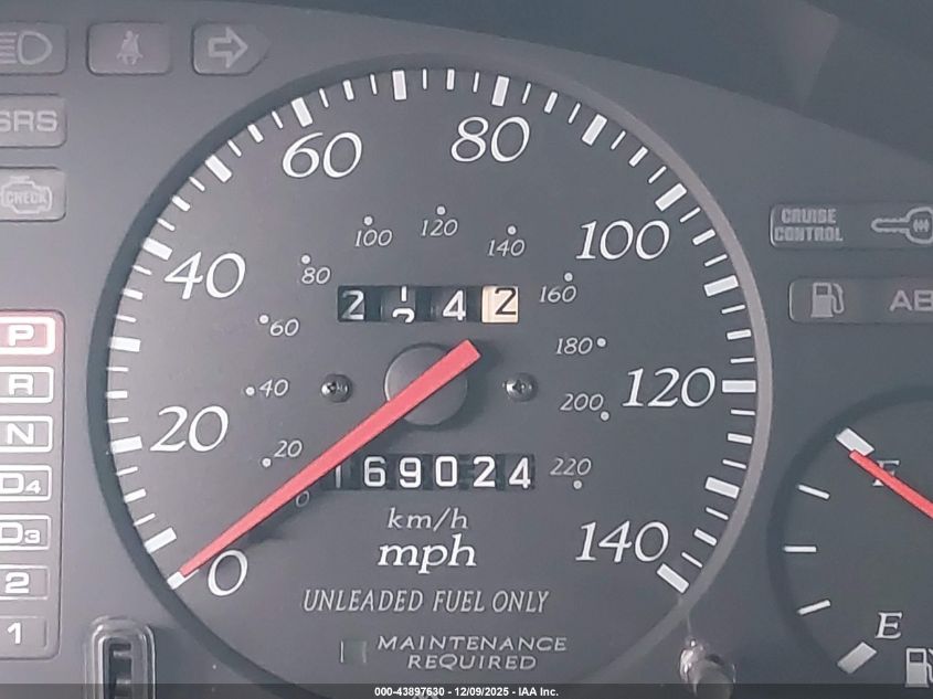 1998 Acura Cl 2.3 VIN: 19UYA3259WL009914 Lot: 43897630