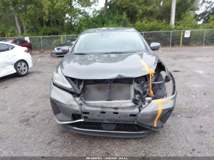 2020 Nissan Murano S Fwd VIN: 5N1AZ2AJ6LN152848 Lot: 43897633