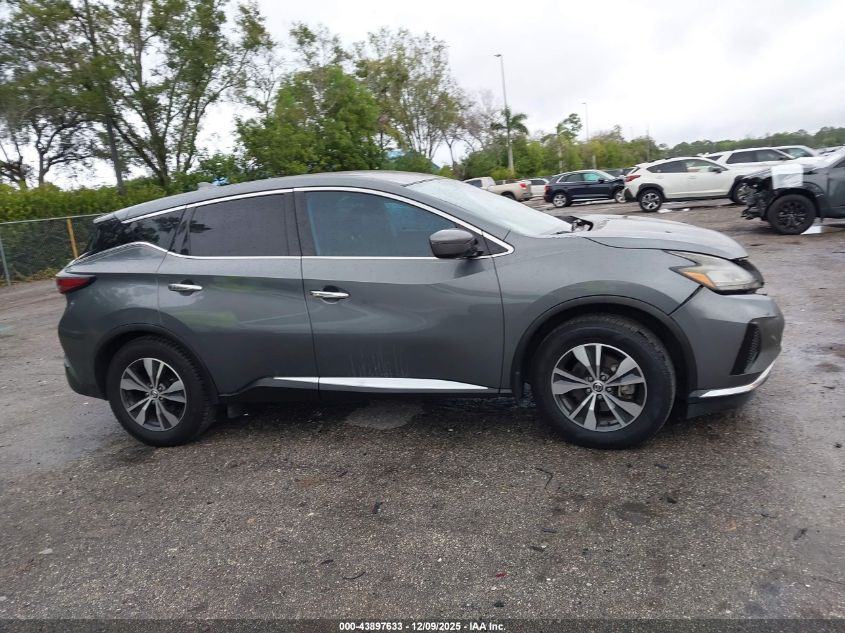 2020 Nissan Murano S Fwd VIN: 5N1AZ2AJ6LN152848 Lot: 43897633