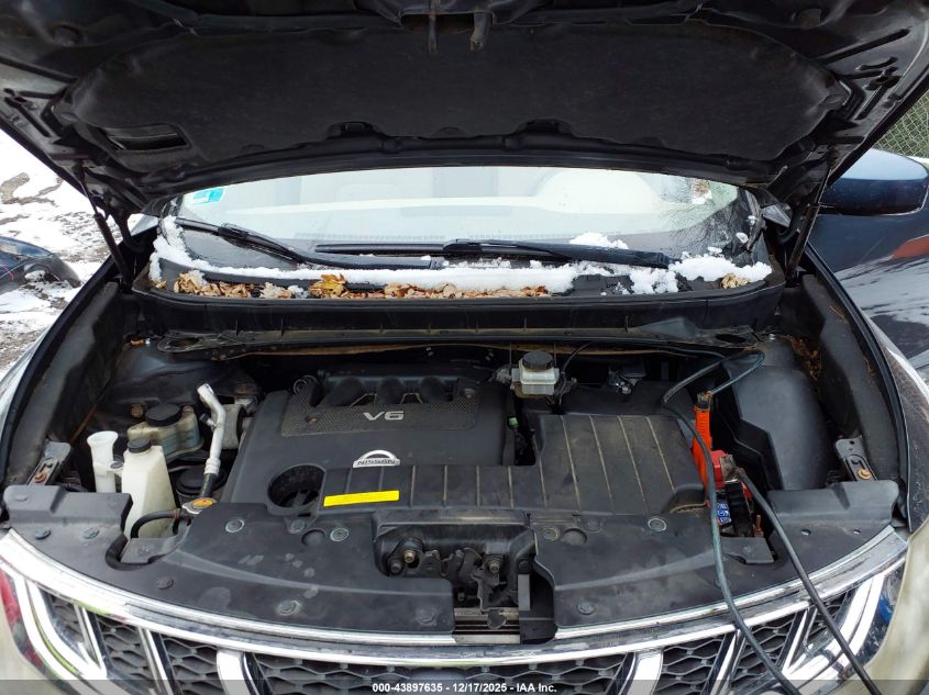 2012 Nissan Murano S VIN: JN8AZ1MW2CW206330 Lot: 43897635