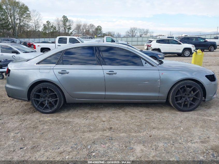 2014 Audi A6 3.0T Premium Plus VIN: WAUFGAFC8EN138423 Lot: 43897640