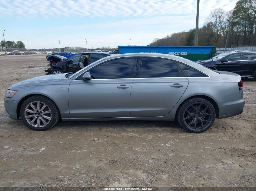 2014 Audi A6 3.0T Premium Plus VIN: WAUFGAFC8EN138423 Lot: 43897640