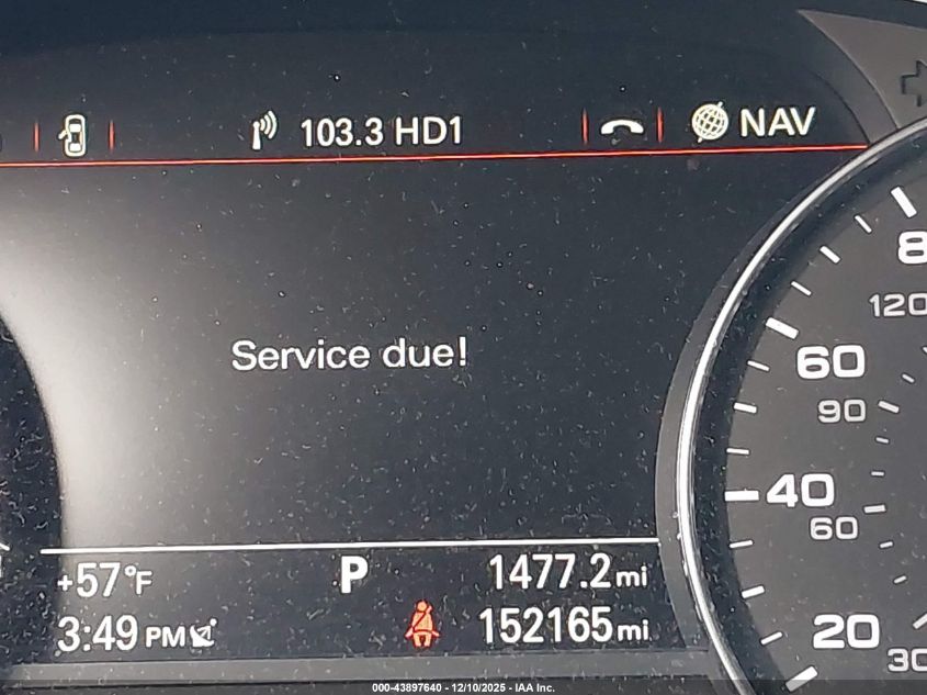 2014 Audi A6 3.0T Premium Plus VIN: WAUFGAFC8EN138423 Lot: 43897640