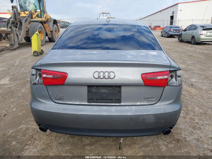 2014 Audi A6 3.0T Premium Plus VIN: WAUFGAFC8EN138423 Lot: 43897640