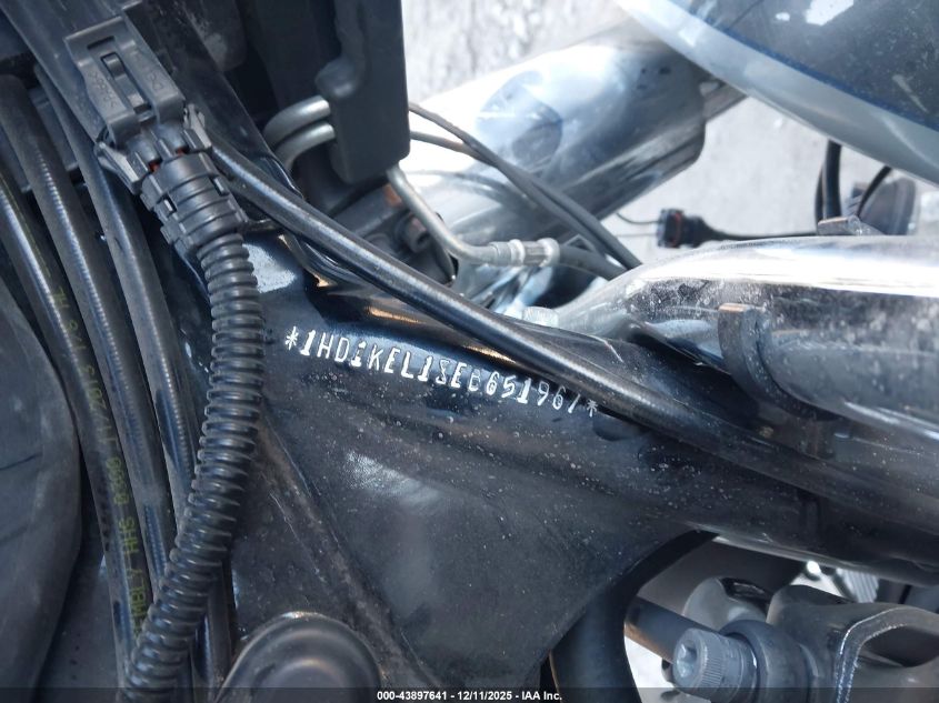 2014 Harley-Davidson Flhtk Electra Glide Ultra Ltd VIN: 1HD1KEL18EB651967 Lot: 43897641