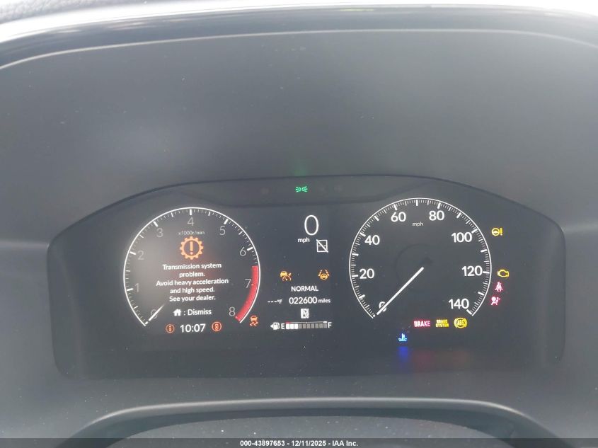 2023 Honda Cr-V Ex-L Awd VIN: 5J6RS4H7XPL007373 Lot: 43897653