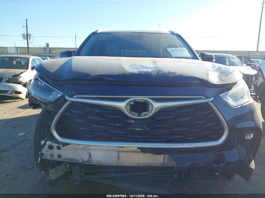 2021 Toyota Highlander Hybrid Xle VIN: 5TDGARAH9MS010940 Lot: 43897685