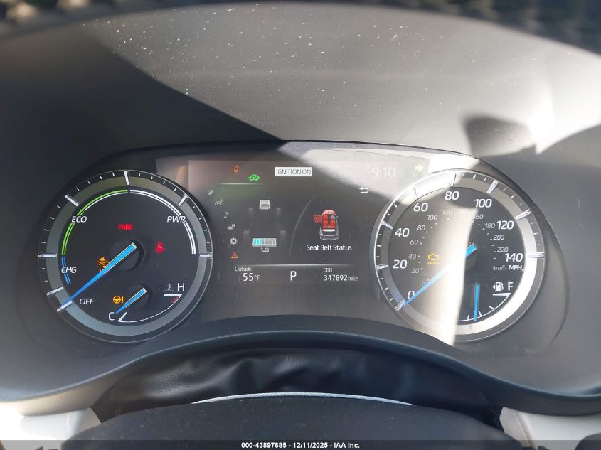 2021 Toyota Highlander Hybrid Xle VIN: 5TDGARAH9MS010940 Lot: 43897685