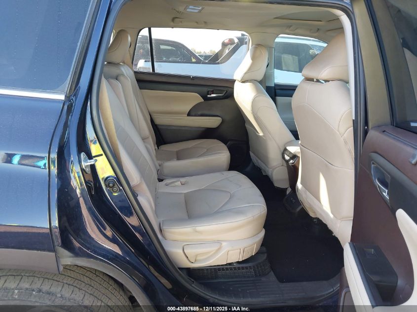 2021 Toyota Highlander Hybrid Xle VIN: 5TDGARAH9MS010940 Lot: 43897685