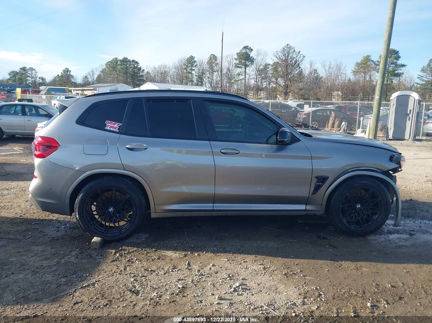 2020 BMW X3 M Competition VIN: 5YMTS0C03L9C01341 Lot: 43897693