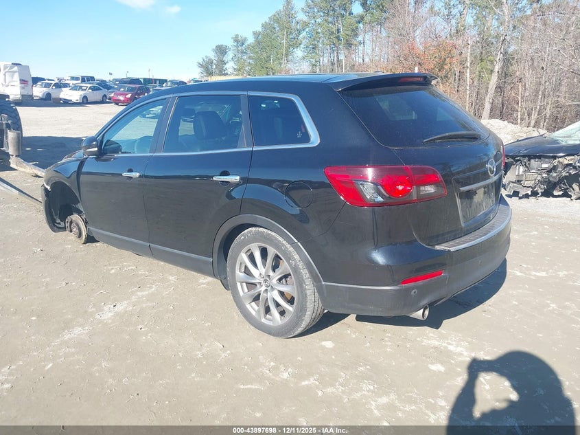 Vin: jm3tb3dv9e0446872, lot: 44393256, mazda cx-9 grand touring 20143