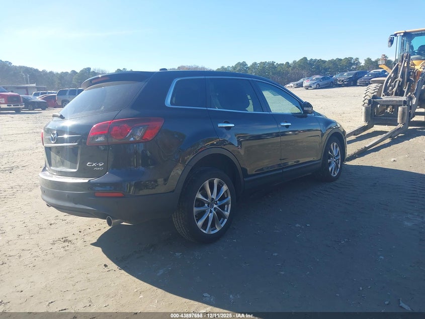 Vin: jm3tb3dv9e0446872, lot: 44393256, mazda cx-9 grand touring 20144