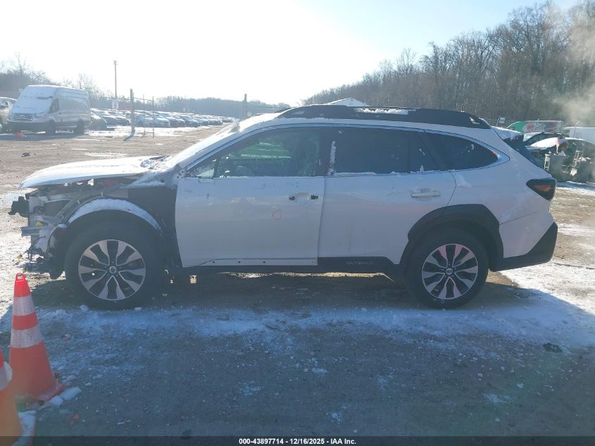 2025 Subaru Outback Limited VIN: 4S4BTANC2S3134398 Lot: 43897714