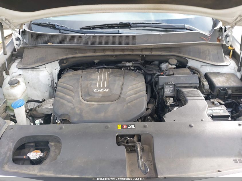 2016 Kia Sorento 3.3L Lx VIN: 5XYPGDA52GG138834 Lot: 43897726