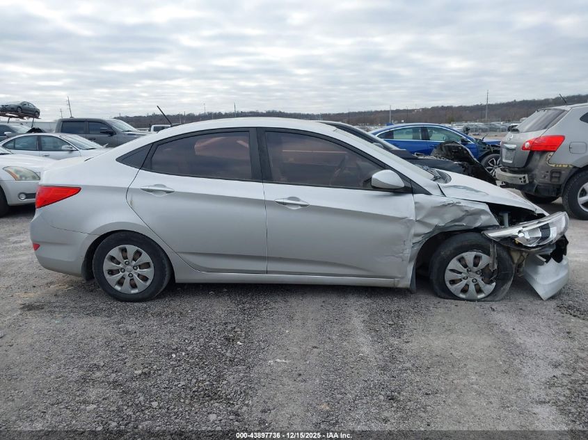 2017 Hyundai Accent Se VIN: KMHCT4AE7HU345385 Lot: 43897736