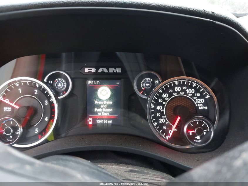 2022 Ram 2500 Tradesman 4X4 6'4 Box VIN: 3C6UR5CL1NG138831 Lot: 43897749