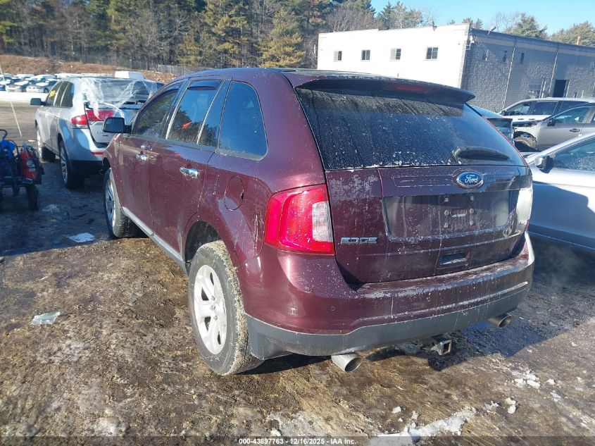 2011 Ford Edge Sel VIN: 2FMDK3JCXBBB25140 Lot: 43897763
