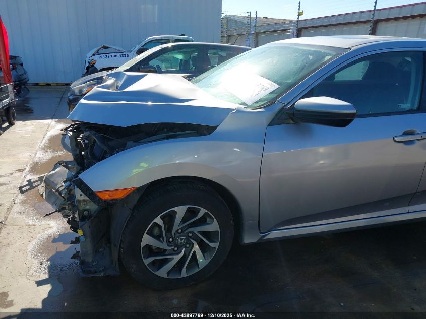 2018 Honda Civic Ex VIN: 2HGFC2F74JH559549 Lot: 43897769