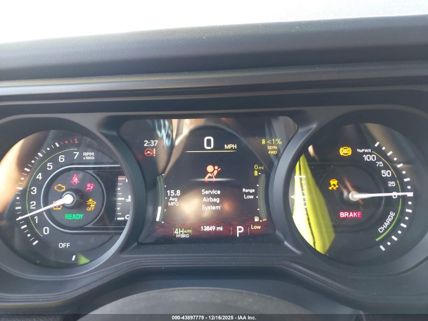 2024 Jeep Wrangler 4Xe Summit 4Xe VIN: 1C4RJXU61RW231348 Lot: 43897779