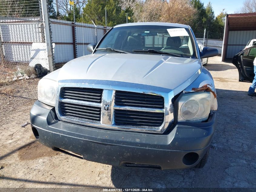 2006 Dodge Dakota St VIN: 1D7HE22K76S626646 Lot: 43897793