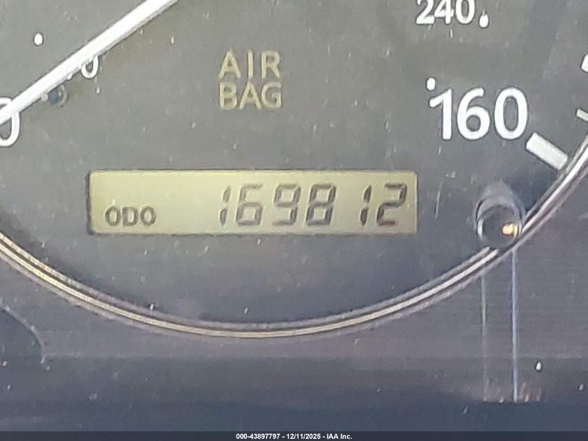 2000 Infiniti Q45 Anniversary Edition/Touring VIN: JNKBY31A8YM302763 Lot: 43897797