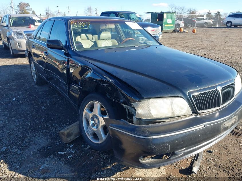 2000 Infiniti Q45 Anniversary Edition/Touring VIN: JNKBY31A8YM302763 Lot: 43897797