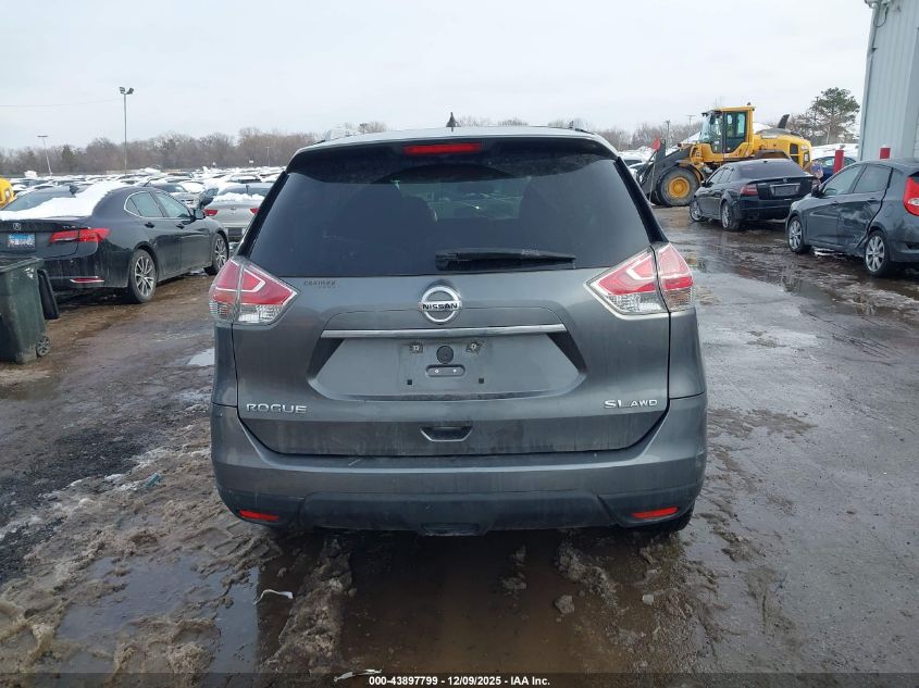 2016 Nissan Rogue Sl VIN: 5N1AT2MV6GC737883 Lot: 43897799