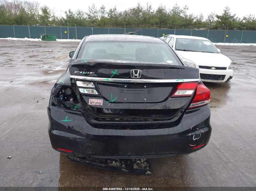 2015 Honda Civic Se VIN: 19XFB2F72FE063007 Lot: 43897804