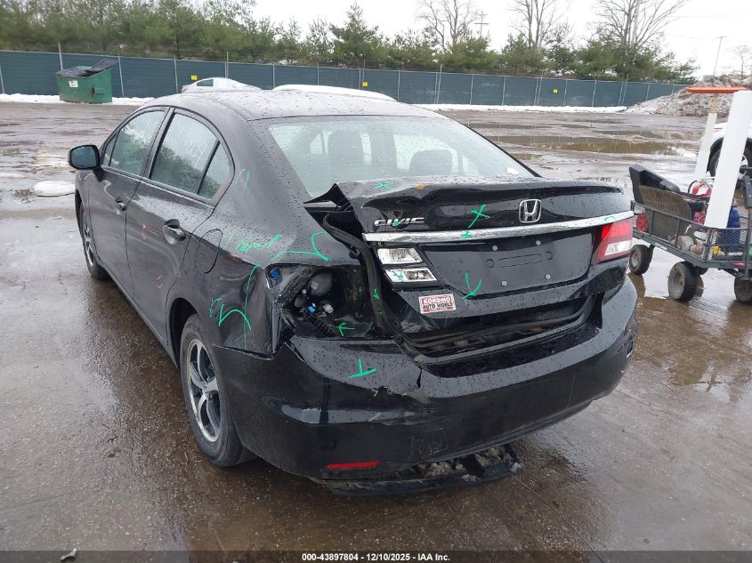 2015 Honda Civic Se VIN: 19XFB2F72FE063007 Lot: 43897804