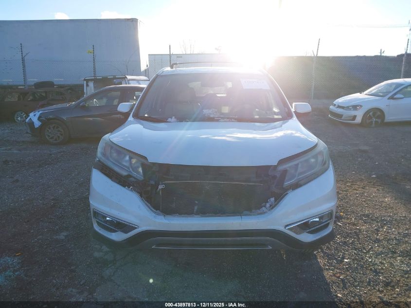 2015 Honda Cr-V Ex-L VIN: 5J6RM4H70FL014342 Lot: 43897813