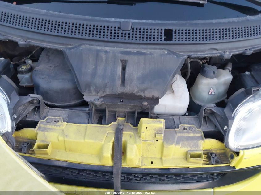 2008 Smart Fortwo Passion/Pure VIN: WMEEJ31X78K095559 Lot: 43897817