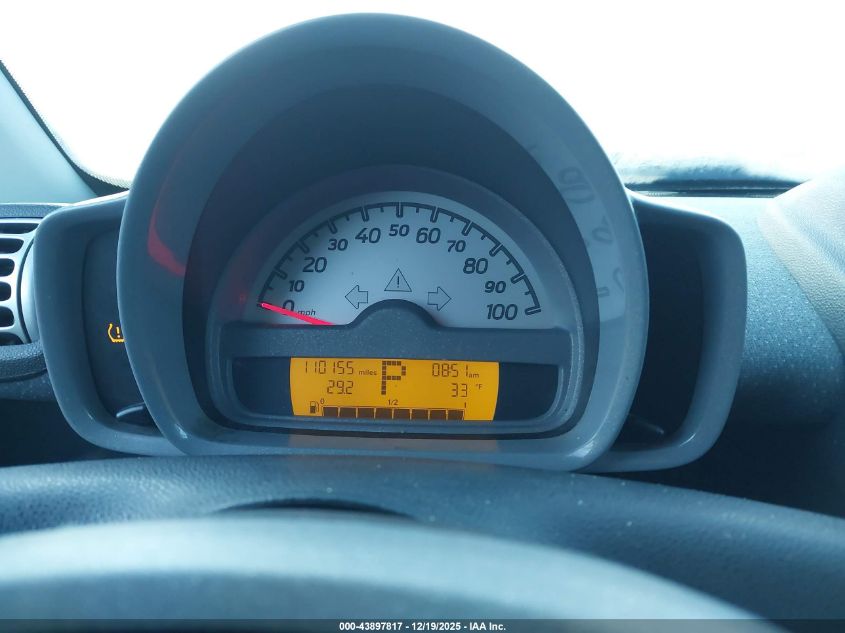 2008 Smart Fortwo Passion/Pure VIN: WMEEJ31X78K095559 Lot: 43897817