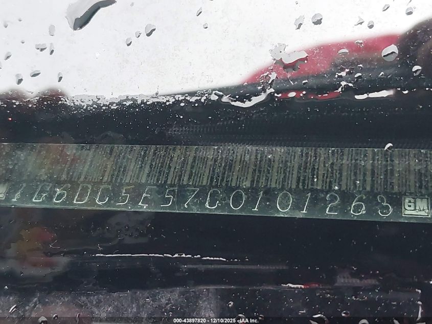 2012 Cadillac Cts Standard VIN: 1G6DC5E57C0101263 Lot: 43897820