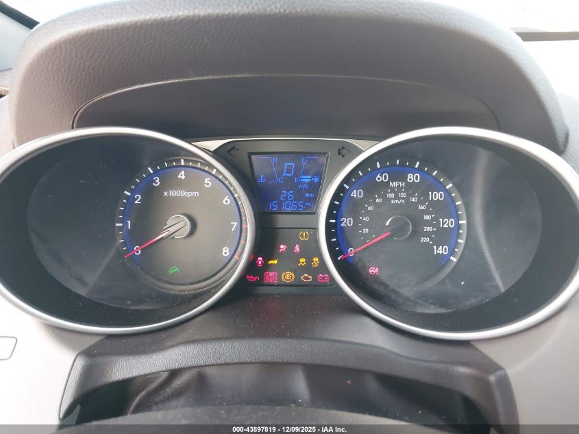 2014 Hyundai Tucson Se VIN: KM8JU3AG0EU899380 Lot: 43897819