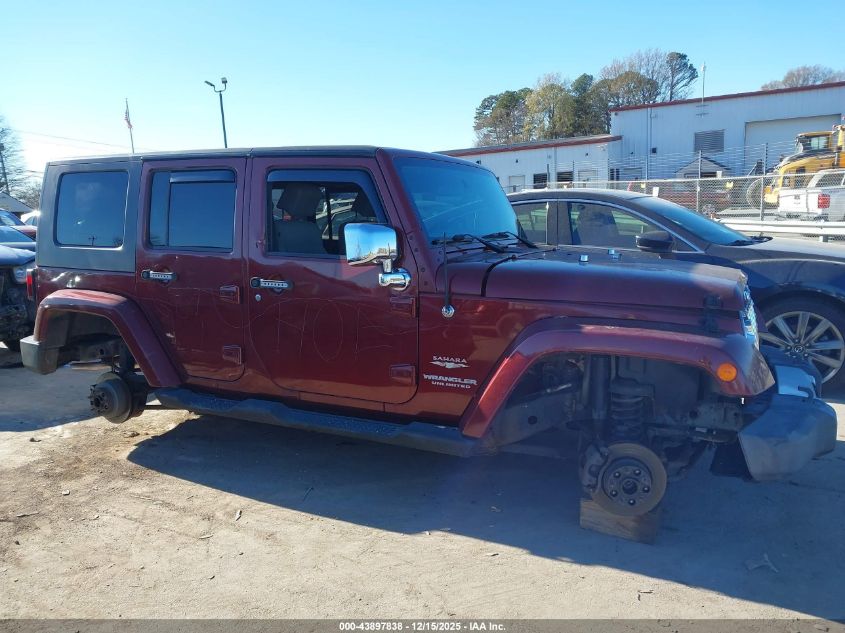 2008 Jeep Wrangler Unlimited Sahara VIN: 1J4GA59168L631635 Lot: 43897838