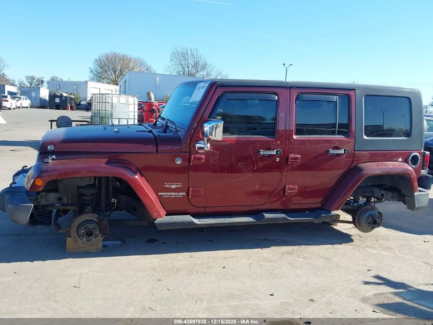 2008 Jeep Wrangler Unlimited Sahara VIN: 1J4GA59168L631635 Lot: 43897838