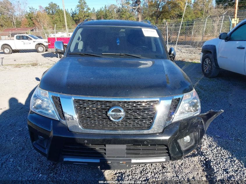2019 Nissan Armada Sl VIN: JN8AY2ND0K9092914 Lot: 43897845
