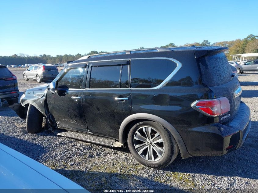 2019 Nissan Armada Sl VIN: JN8AY2ND0K9092914 Lot: 43897845