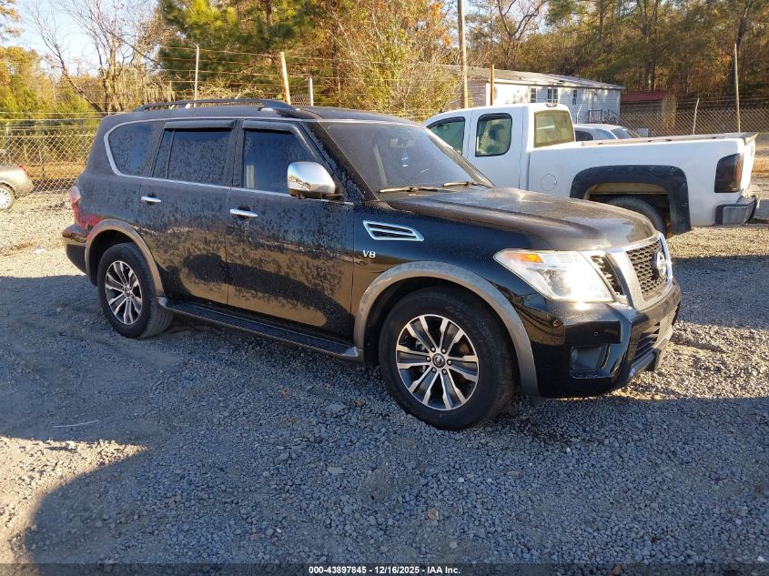 2019 Nissan Armada Sl VIN: JN8AY2ND0K9092914 Lot: 43897845