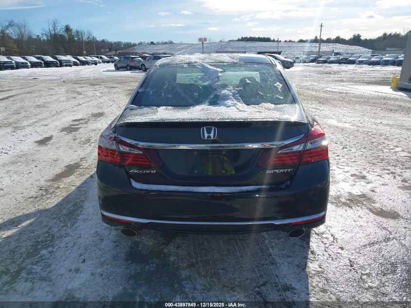 2016 Honda Accord Sport VIN: 1HGCR2F55GA131058 Lot: 43897849