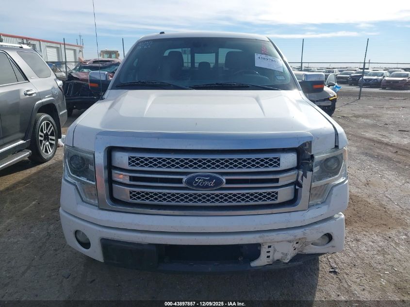 2013 Ford F-150 Platinum VIN: 1FTFW1CT2DFC71522 Lot: 43897857