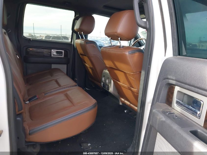 2013 Ford F-150 Platinum VIN: 1FTFW1CT2DFC71522 Lot: 43897857