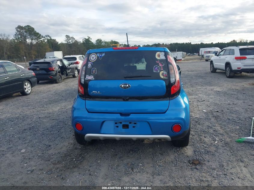 2018 Kia Soul + VIN: KNDJP3A54J7581572 Lot: 43897858