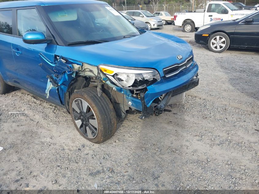 2018 Kia Soul + VIN: KNDJP3A54J7581572 Lot: 43897858