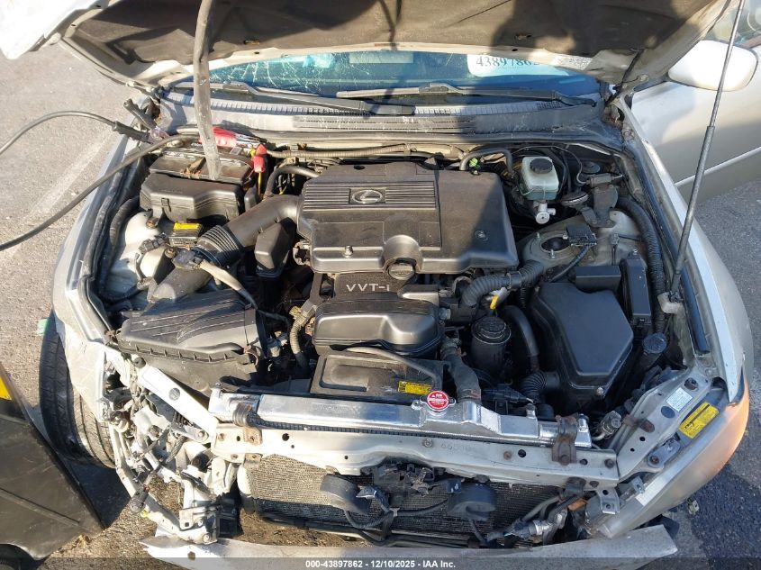 2005 Lexus Is 300 Base W/5-Speed Manual VIN: JTHBD192550094308 Lot: 43897862