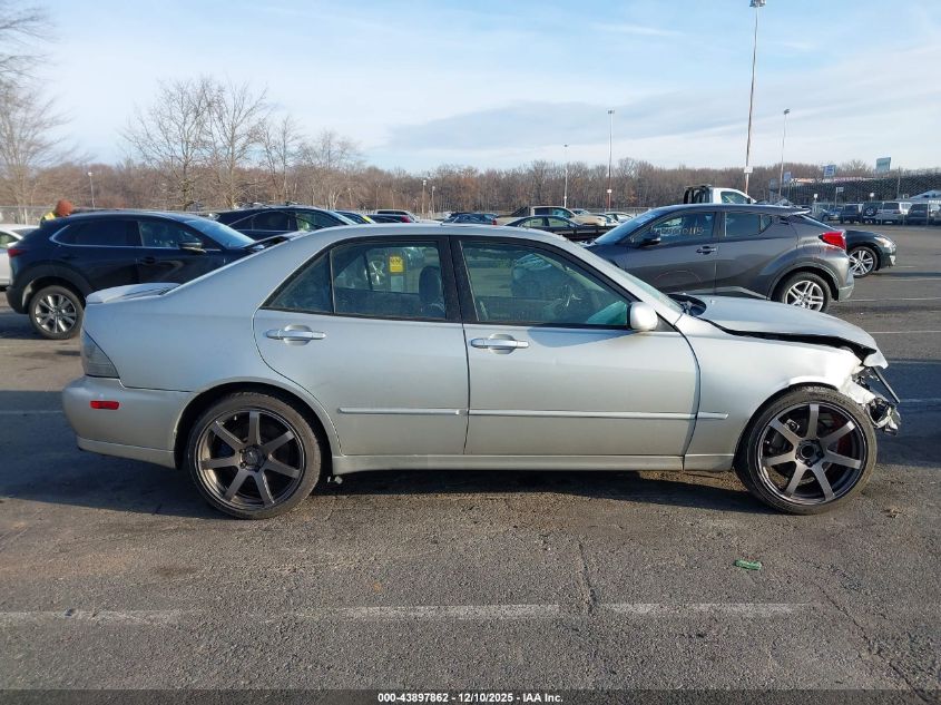 2005 Lexus Is 300 Base W/5-Speed Manual VIN: JTHBD192550094308 Lot: 43897862