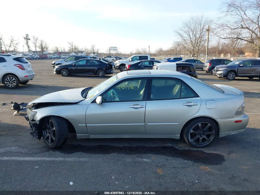 2005 Lexus Is 300 Base W/5-Speed Manual VIN: JTHBD192550094308 Lot: 43897862