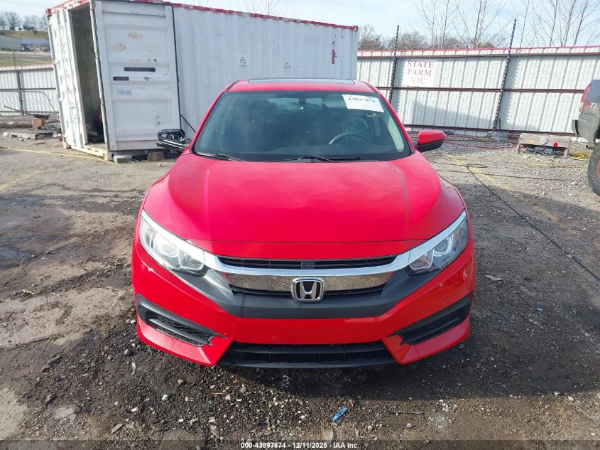 2017 Honda Civic Ex VIN: 2HGFC2F72HH541657 Lot: 43897874